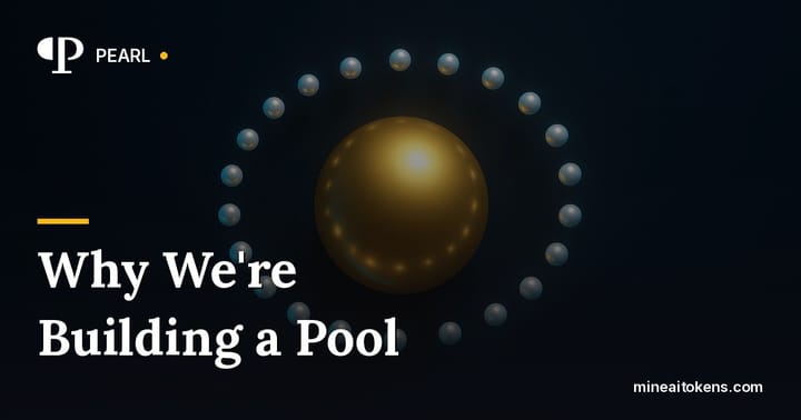Abstract dots converging on a circle with a gold core